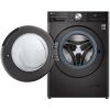 2021 washing machine lg wdv1260brp 12 8kg black 2 فروشگاه اینترنتی کیچن یو