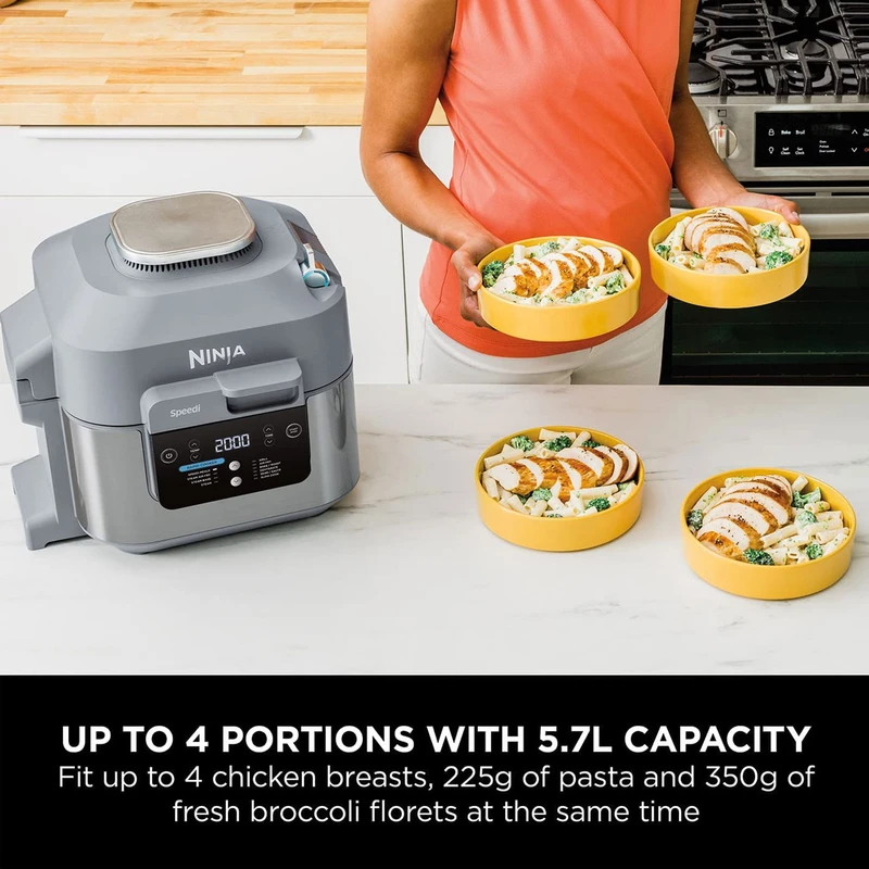 سرخ کن و مولتی کوکر نینجا مدل ON400 10 Fryer and Multicooker Model ON400
