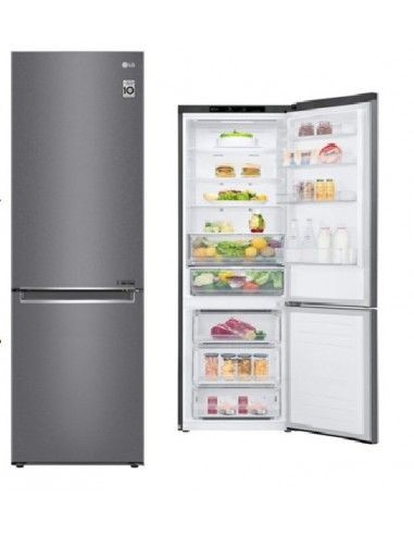 یخچال بالاپایین ال جی نقره ای