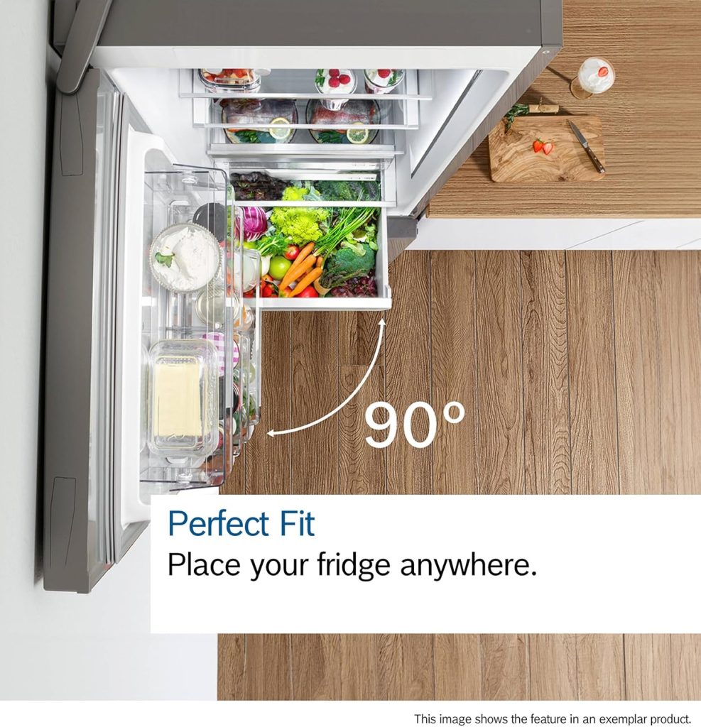 یخچال فریزر بوش KGD86AI31U 15 یخچال فریزر بالا پایین بوش KGD86AI31U