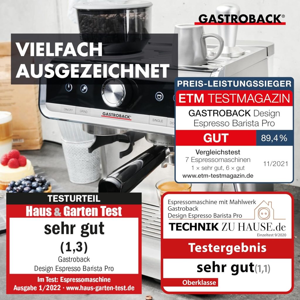 Gastroback espresso maker 42616