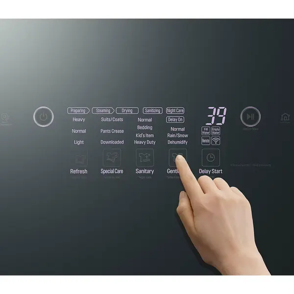 استایلر ال جی رنگ دودی (آینه ای) مدل s3mfc 9 خرید استایلر ال جی رنگ دودی (آینه ای) مدل s3mfc