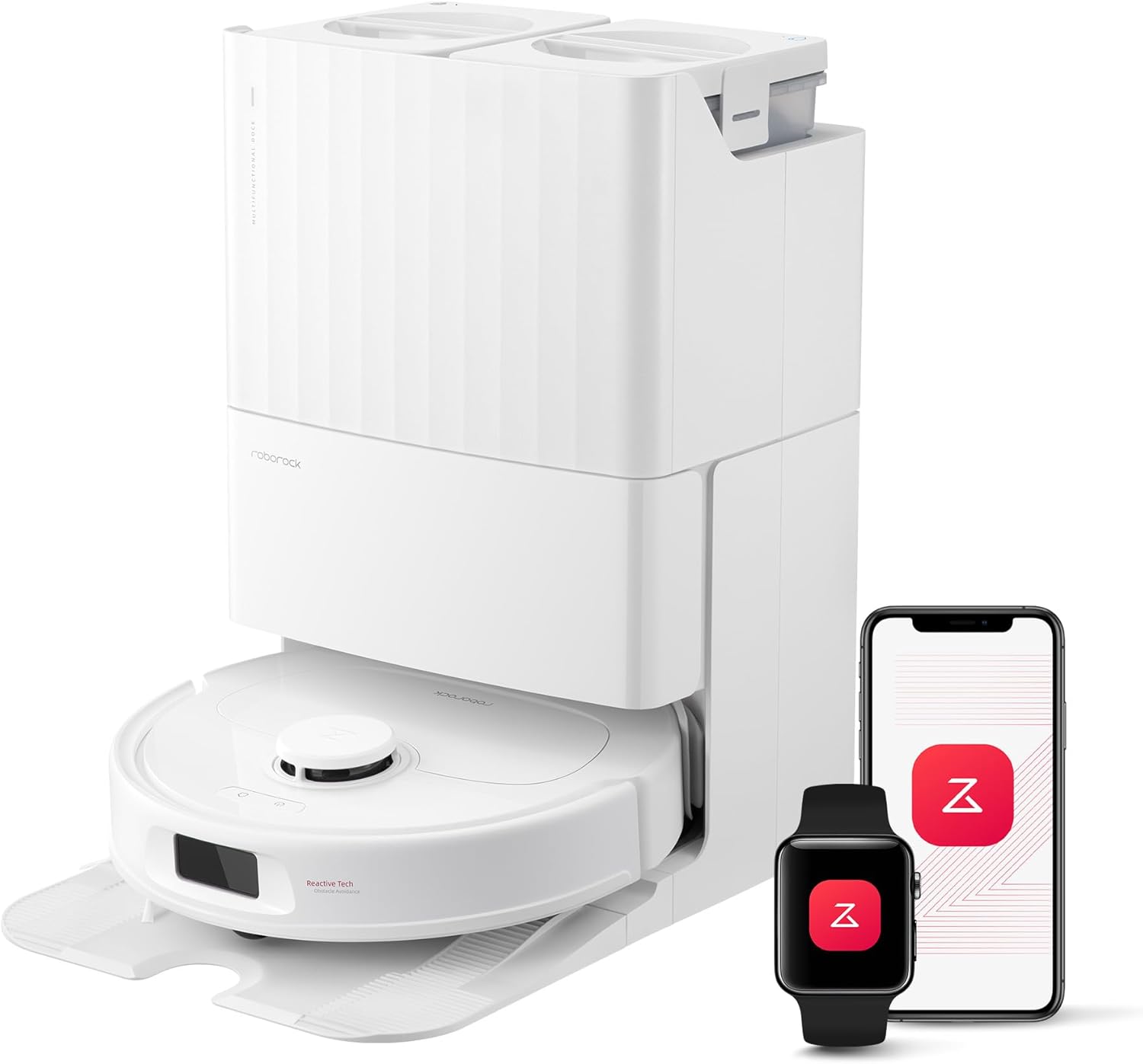 جارو رباتیک روبوراک مدل Qrevo S 12 Roborock Qrevo S Robotic Vacuum Cleaner