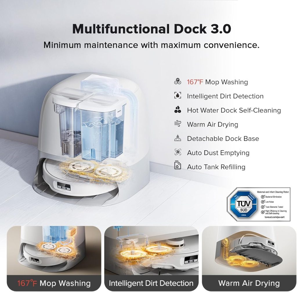 جارو رباتیک روبوراک مدل Qrevo Curv