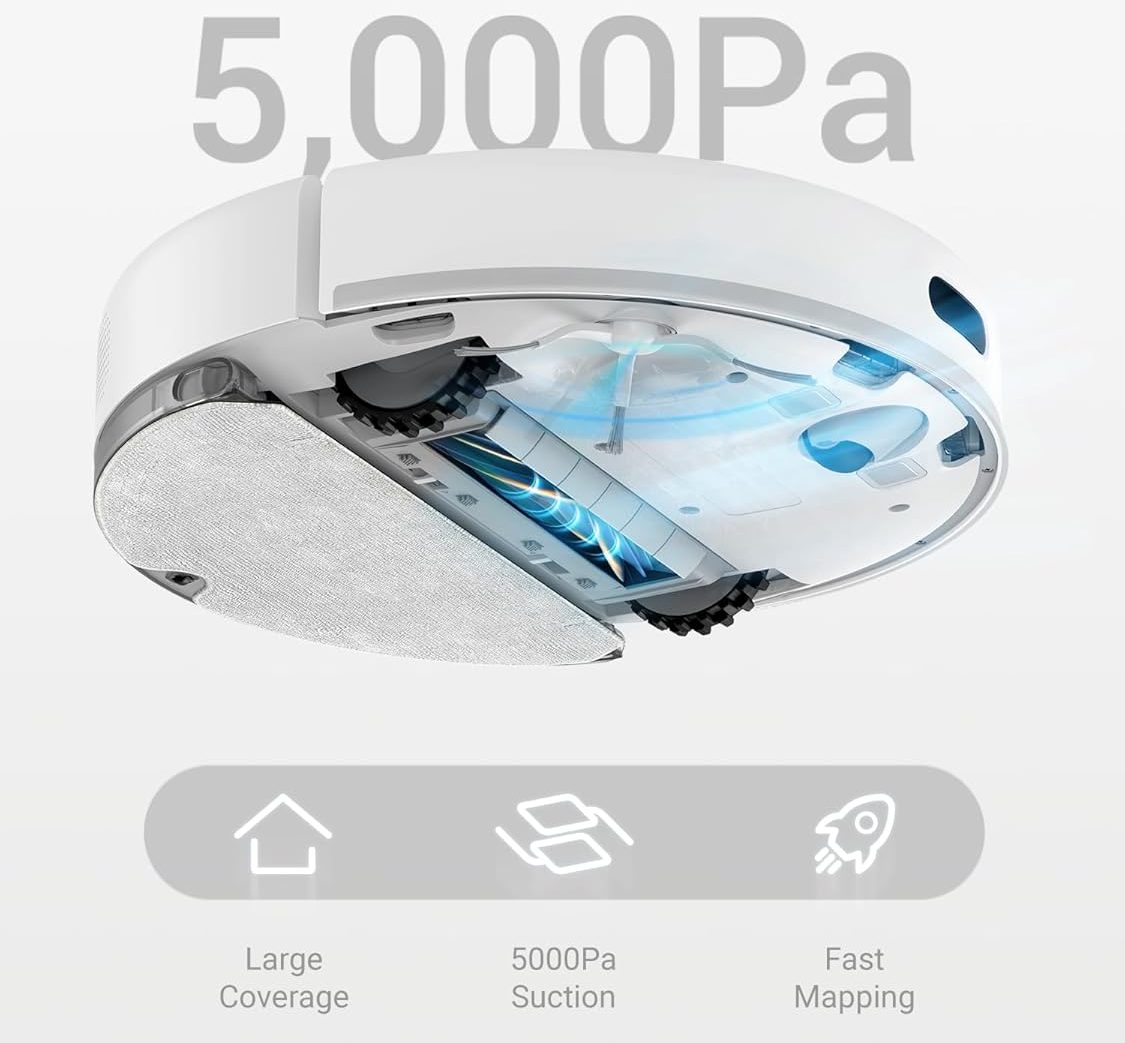جارو رباتیک شیائومی دریم مدل D10s Pro 4 Dream Robotic Vacuum Cleaner
