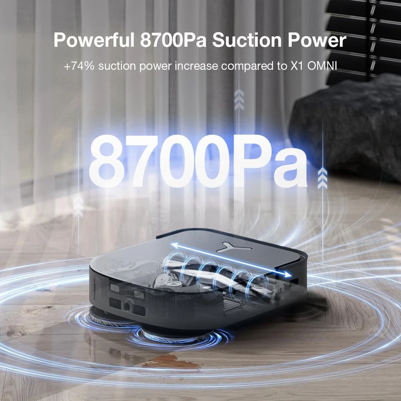 جارو رباتیک اکووکس مدل X2 COMBO 3 Ecovacs Robotic Vacuum Cleaner Model X2 COMBO