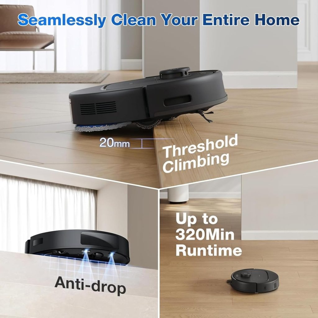 جارو رباتیک اکووکس مدل N30 Pro Omni 27 Ecovacs