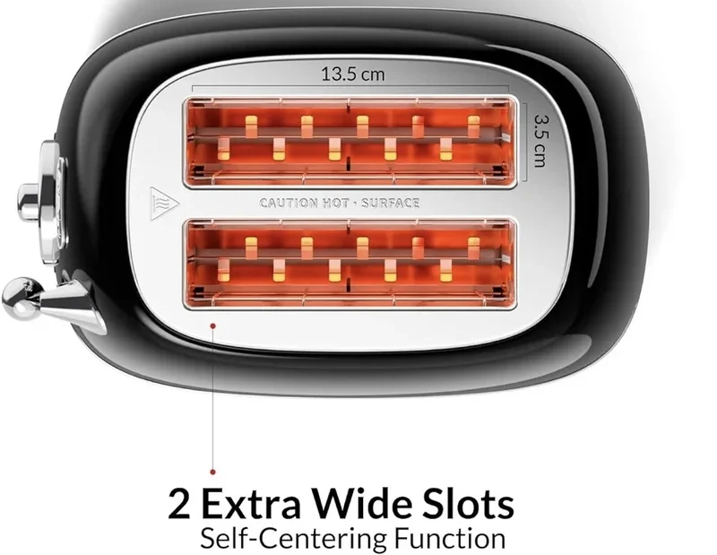 توستر فلر مدل TO290BK 5 Fler Toaster Model TO290BK