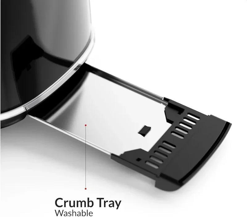 توستر فلر مدل TO290BK 4 Fler Toaster TO290BK