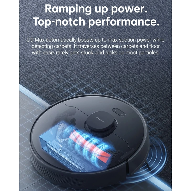 جارو رباتیک شیائومی Dreame D9 Max 4 Xiaomi D9 Max Robotic Vacuum Cleaner