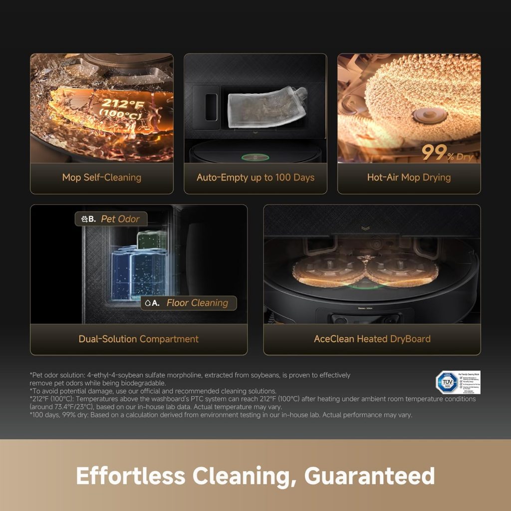جارو رباتیک دریم مدل X60 Ultra Complete 19 Dream Vacuum Cleaner Model X60 Ultra Complete