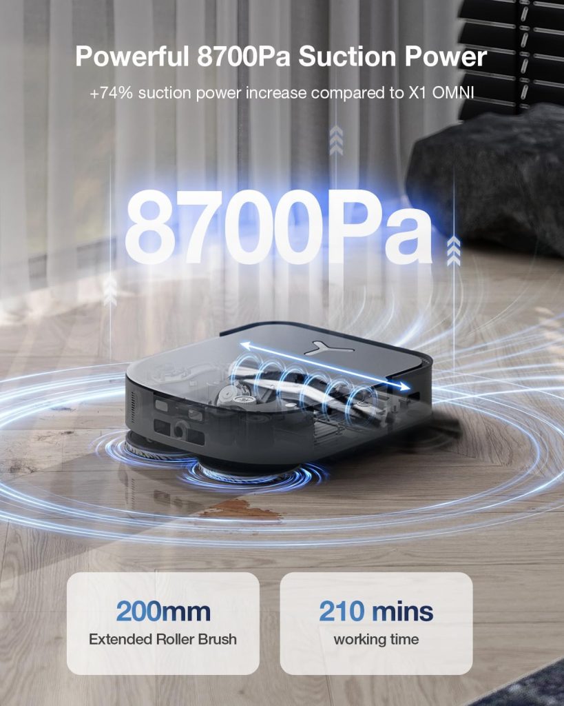 جارو رباتیک اکووکس مدل DEEBOT X2 OMNI 16 Ecovacs