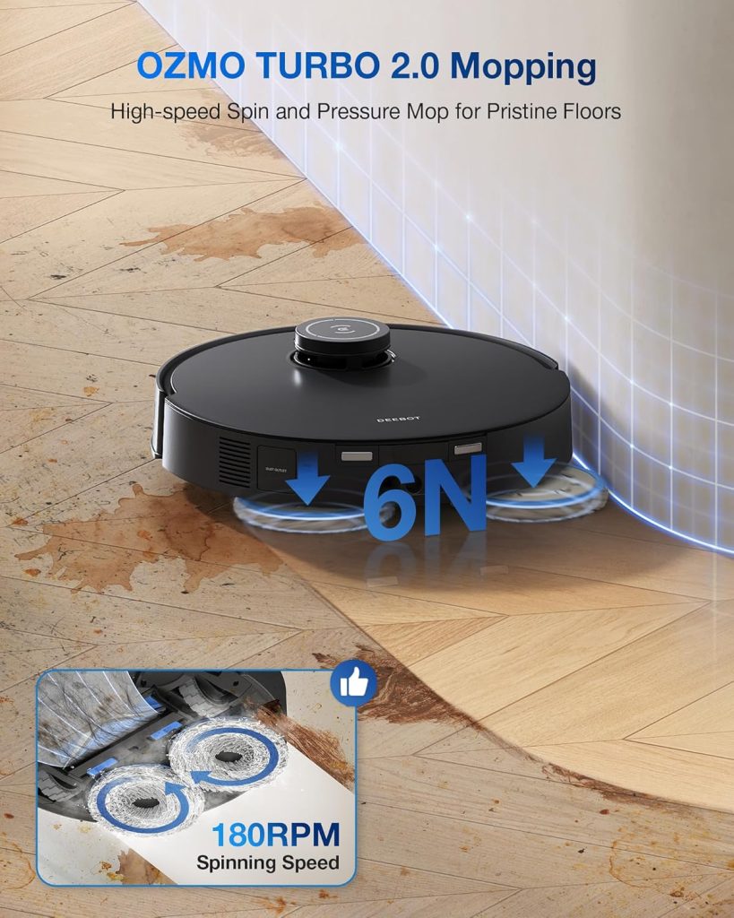 جارو رباتیک اکووکس مدل T30s PRO 23 Ecovacs Vacuum Cleaner Model T30s PRO