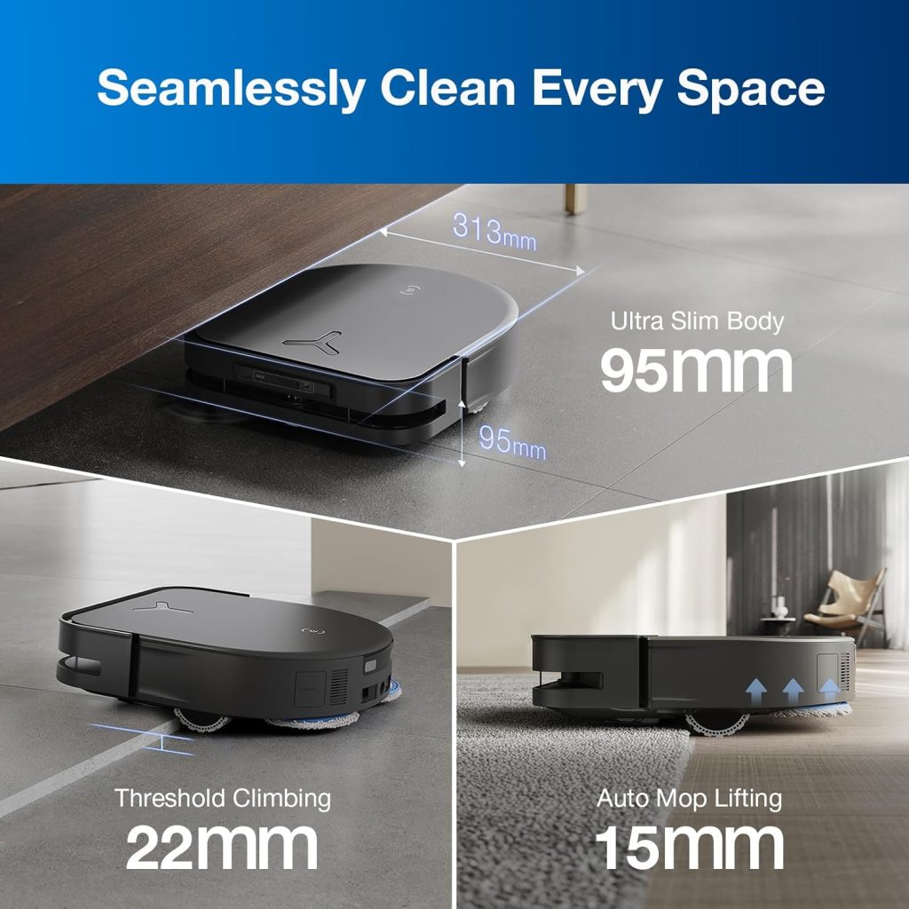 جارو رباتیک اکووکس مدل X5 Pro Omni 15 Ecovacs Robotic Vacuum Cleaner