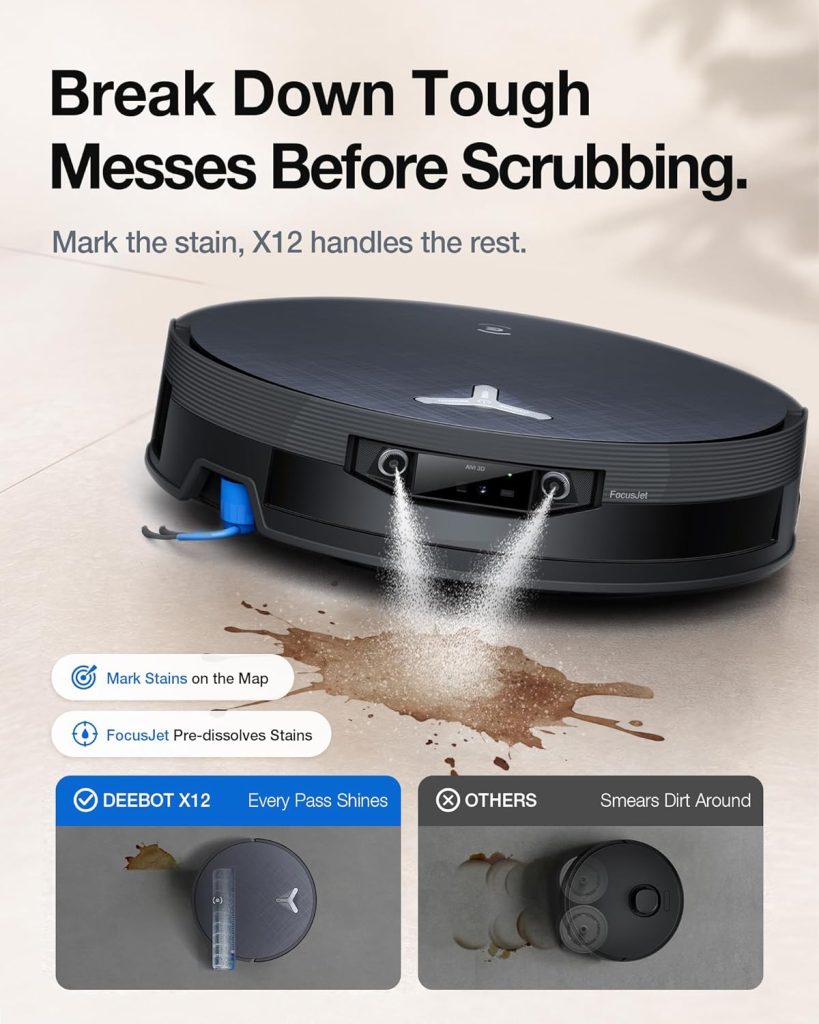 X12 Omni Cyclone robotic vacuum cleaner