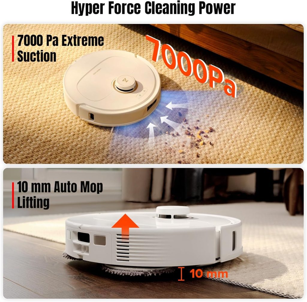 جارو رباتیک روبوراک مدل Qrevo Max V 16 Roborock Cleaner