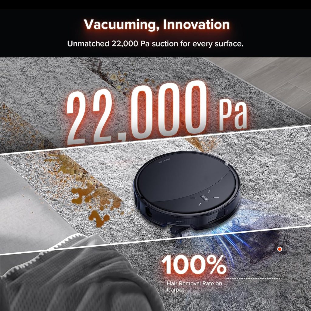 جارو رباتیک روبوراک مدل Saros 10R 16 Roborock Saros 10R Robotic Vacuum Cleaner kitchenu 7 فروشگاه اینترنتی کیچن یو