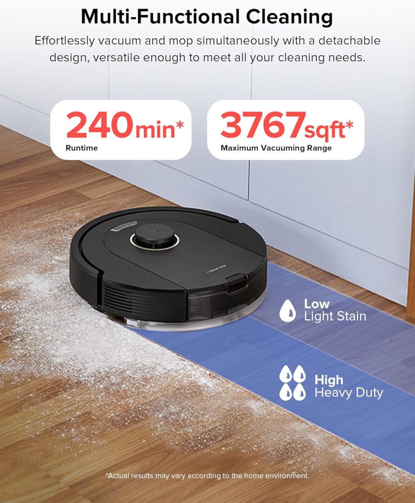 جارو روبوراک مدل Q5 Pro Plus 15 Vacuum Cleaner Model Q5 Pro Plus