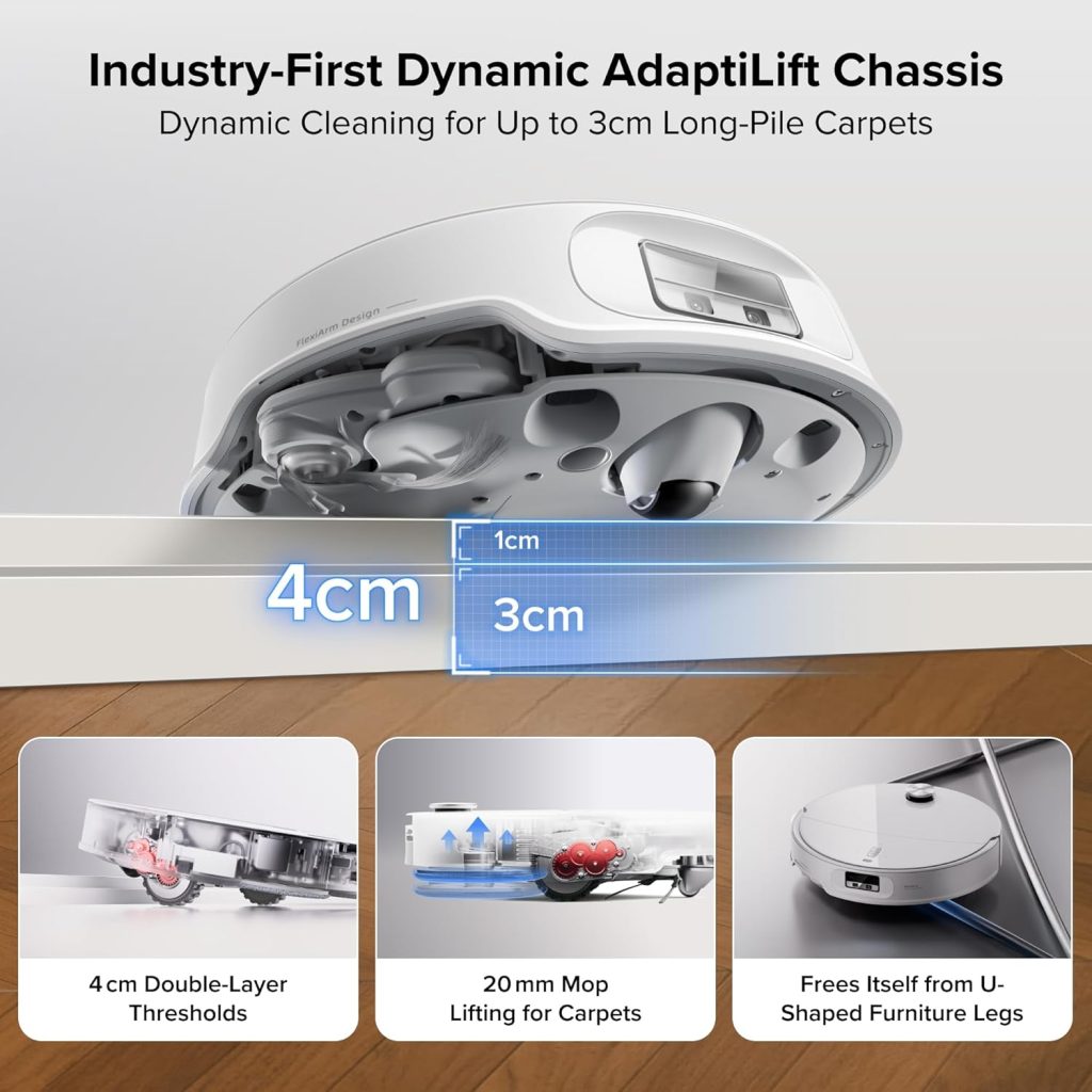 جارو رباتیک روبوراک مدل curv 2 pro x 19 robotic vacuum cleaner model curv 2 pro x