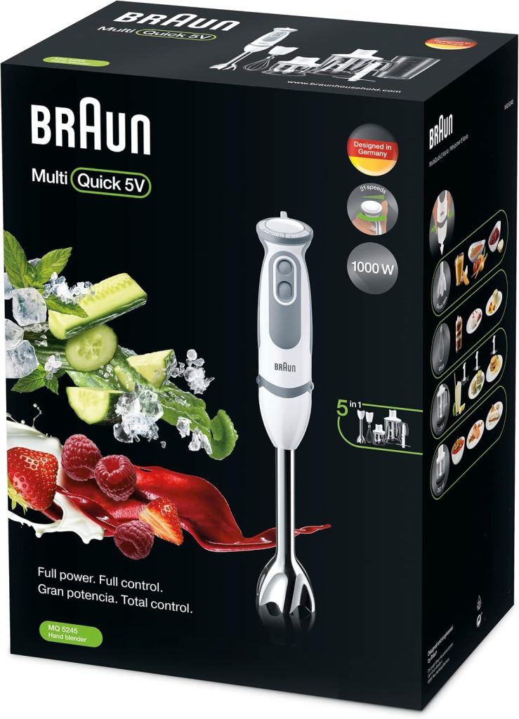 گوشت کوب برقی براون مدل MQ5245 19 گوشت کوب برقی براون MQ5245