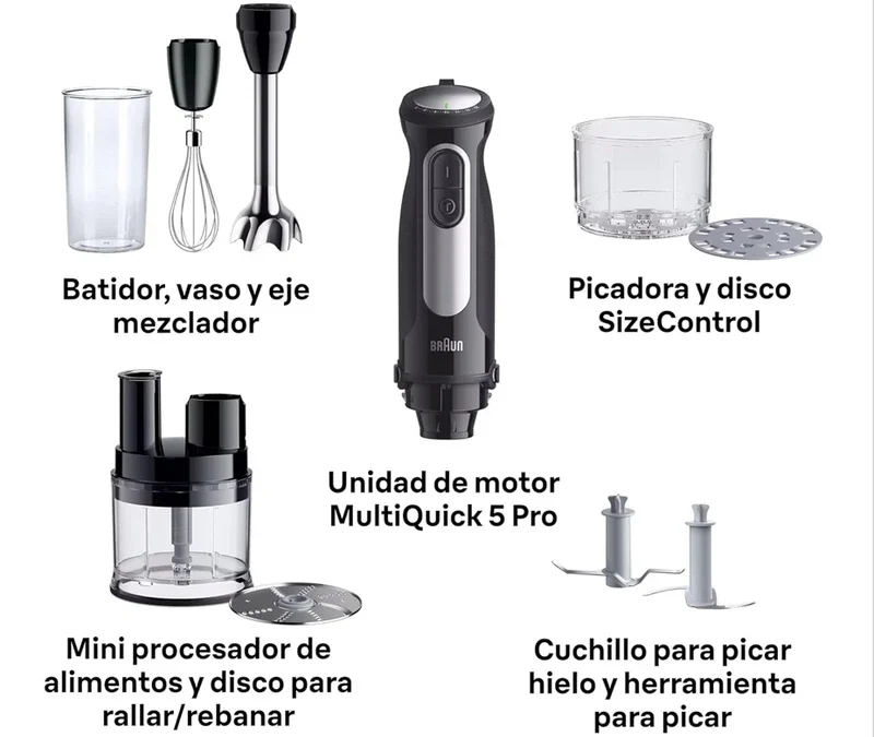گوشت کوب برقی براون مدل MQ55755 7 Braun electric meat grinder MQ55755