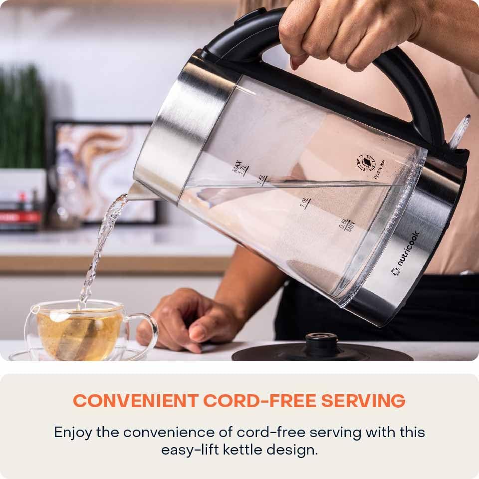 کتری برقی نوتریکوک مدل NC-GK100 3 Nutricook Electric Kettle