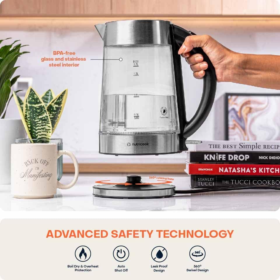 کتری برقی نوتریکوک مدل NC-GK100 5 Nutricook Model NC-GK100