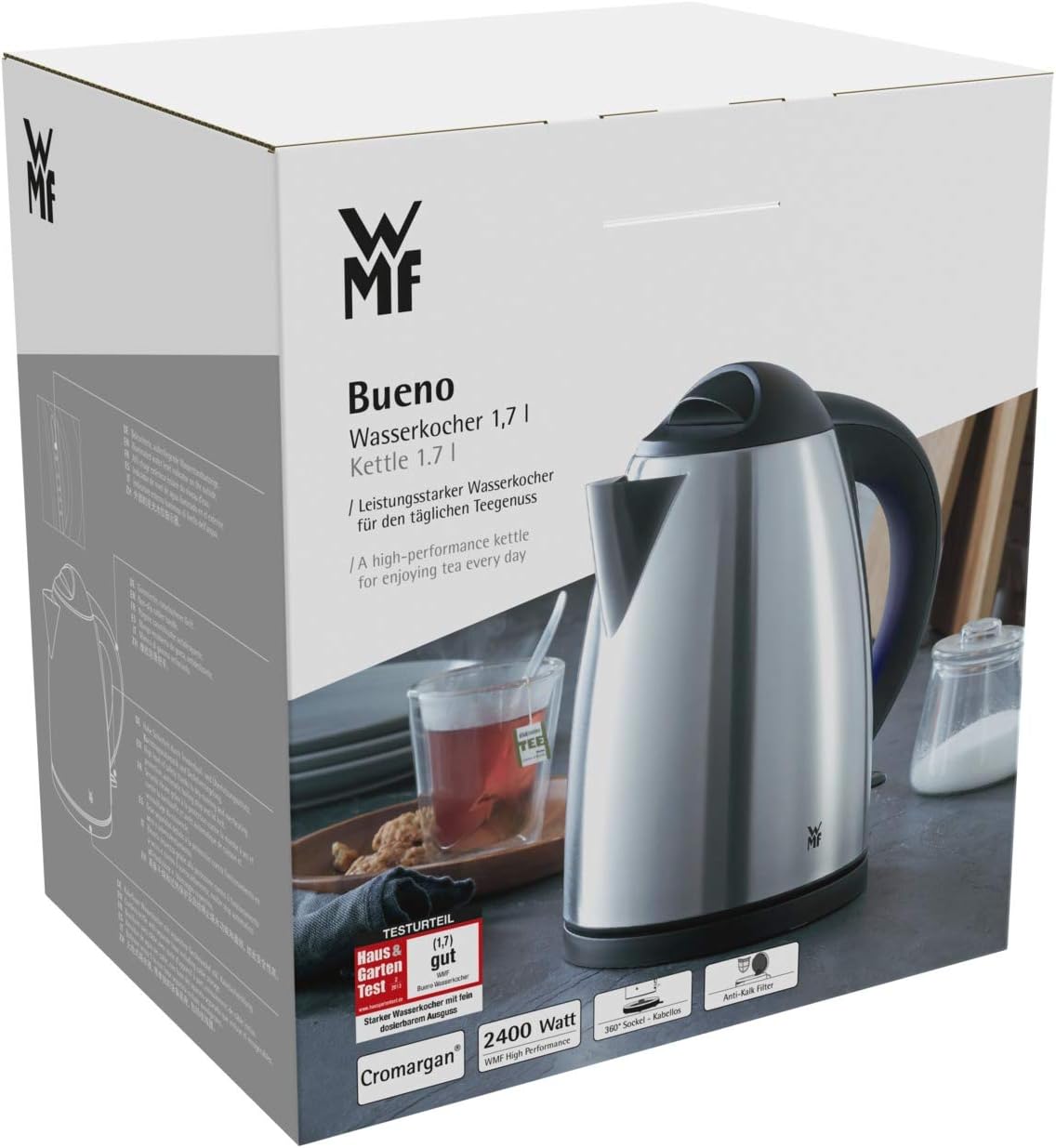 کتری برقی دبلیو ام اف مدل Bueno Wasserkocher 3 Electric Kettle Bueno Wasserkocher Model