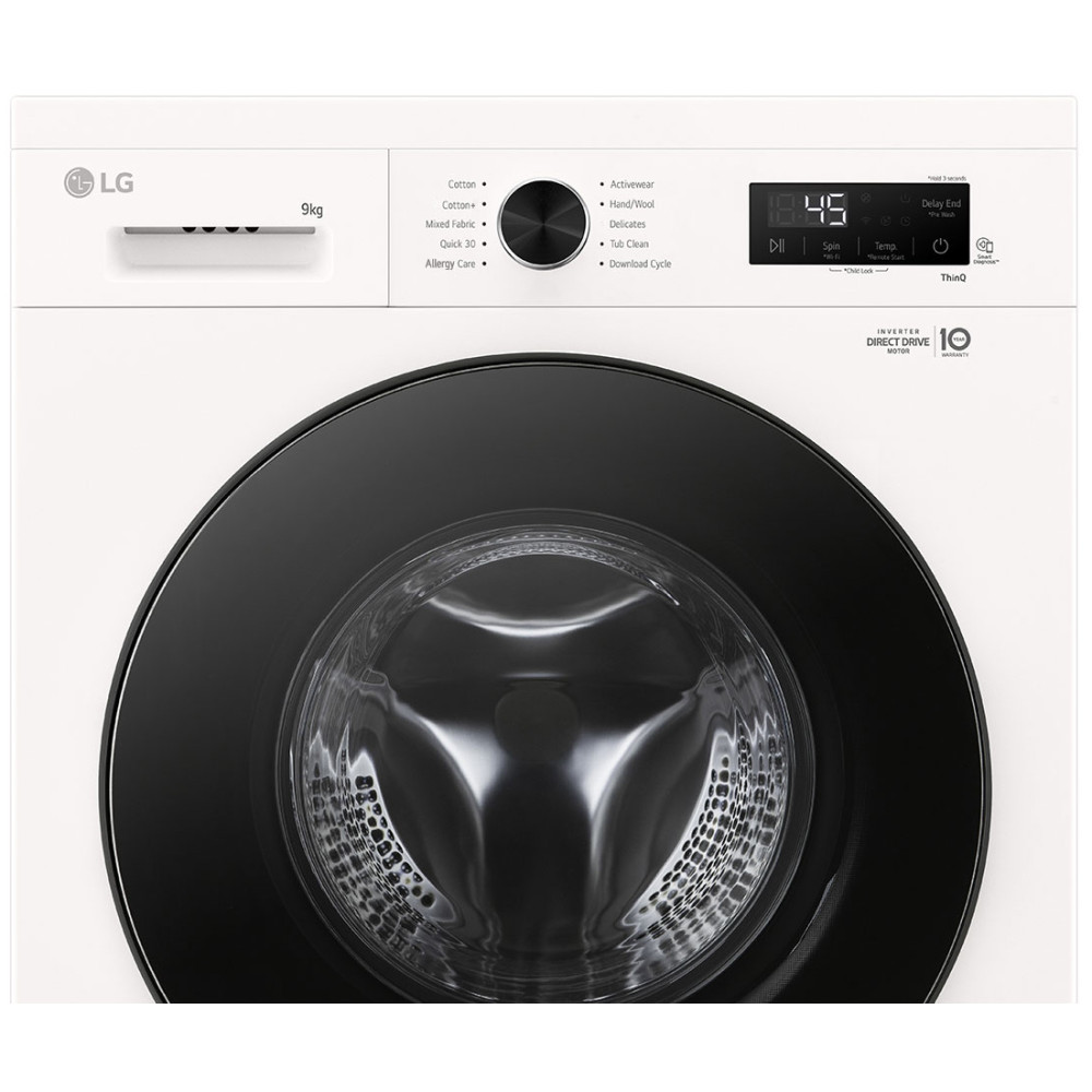 ماشین لباسشویی ال جی WY1409WVP 11 ماشین لباسشویی LG WY1409WVP