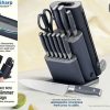ست چاقو 13 پارچه نینجا مدل NK32013 12 Ninja 13-Piece Knife Set
