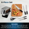 سرویس چاقو 5 پارچه نینجا مدل K32005 9 Ninja 5-Piece Knife Set