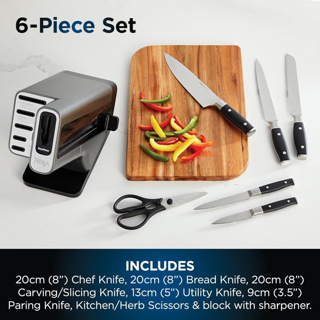 سرویس چاقو 5 پارچه نینجا مدل K32005 15 Ninja 5-Piece Knife Set