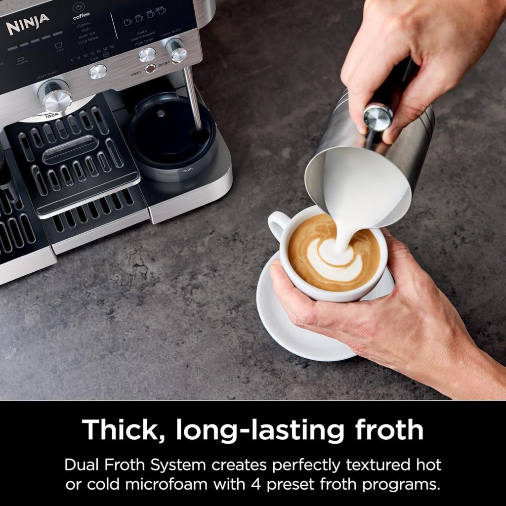 اسپرسوساز نینجا مدل ES601WH 11 Espresso Maker Model ES601WH