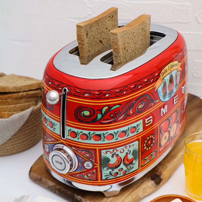 توستر اسمگ مدل TSF01DG 4 Smeg Toaster TSF01DG