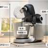 ماشین آشپزخانه بوش مدل MUMS6ZS17 16 Bosch Machine Model MUMS6ZS17