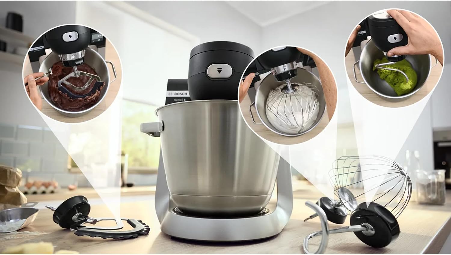 ماشین آشپزخانه بوش مدل MUMS6ZS17 6 Bosch