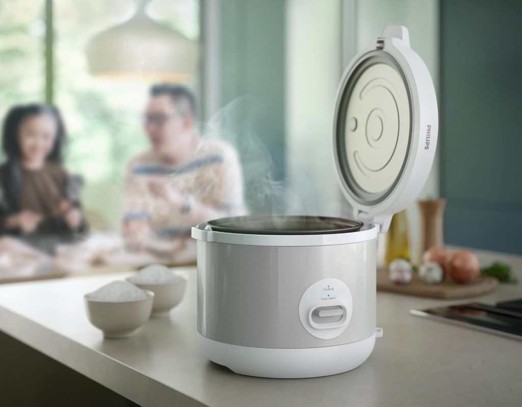 پلوپز 10 نفره فیلیپس مدل HD3008 16 Philips 10-Person Rice Cooker HD3008