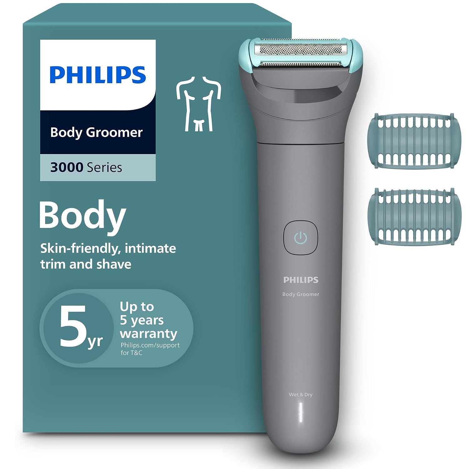 ماشین اصلاح بدن فیلیپس مدل BG3480 1 Philips Body Groomer BG3480