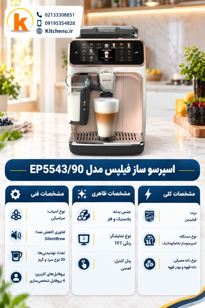 Philips Model EP5543/90