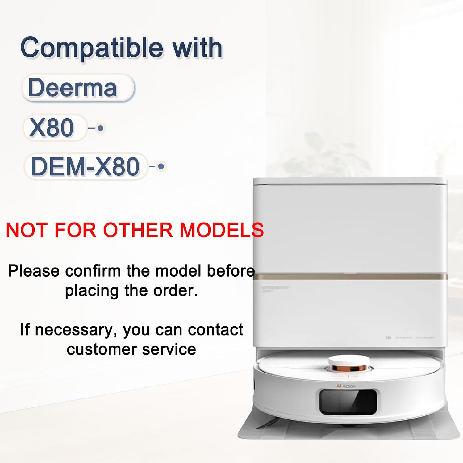 جارو رباتیک شیائومی درما مدل DEM-X80 11 جارو رباتیک شیائومی درما مدل DEM-X80 - Image 11
